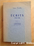 &Eacute;crits, 1928-1940