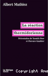 La r&eacute;action thermidorienne