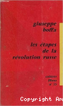 Les &Eacute;tapes de la r&eacute;volution russe