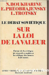 Le D&eacute;bat sovi&eacute;tique sur la loi de la valeur