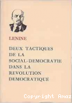 Deux tactiques de la social-d&eacute;mocratie dans la r&eacute;volution d&eacute;mocratique