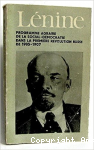 Programme agraire de la social-d&eacute;mocratie dans la premi&egrave;re r&eacute;volution russe de 1905-1907