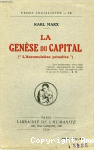 La Gen&egrave;se du capital