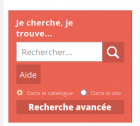 Aide &agrave; la recherche